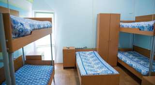 Гостиница Хостел Мира 5 Комсомольск-на-Амуре Кровать в общем 6-местном номере для мужчин и женщин-5